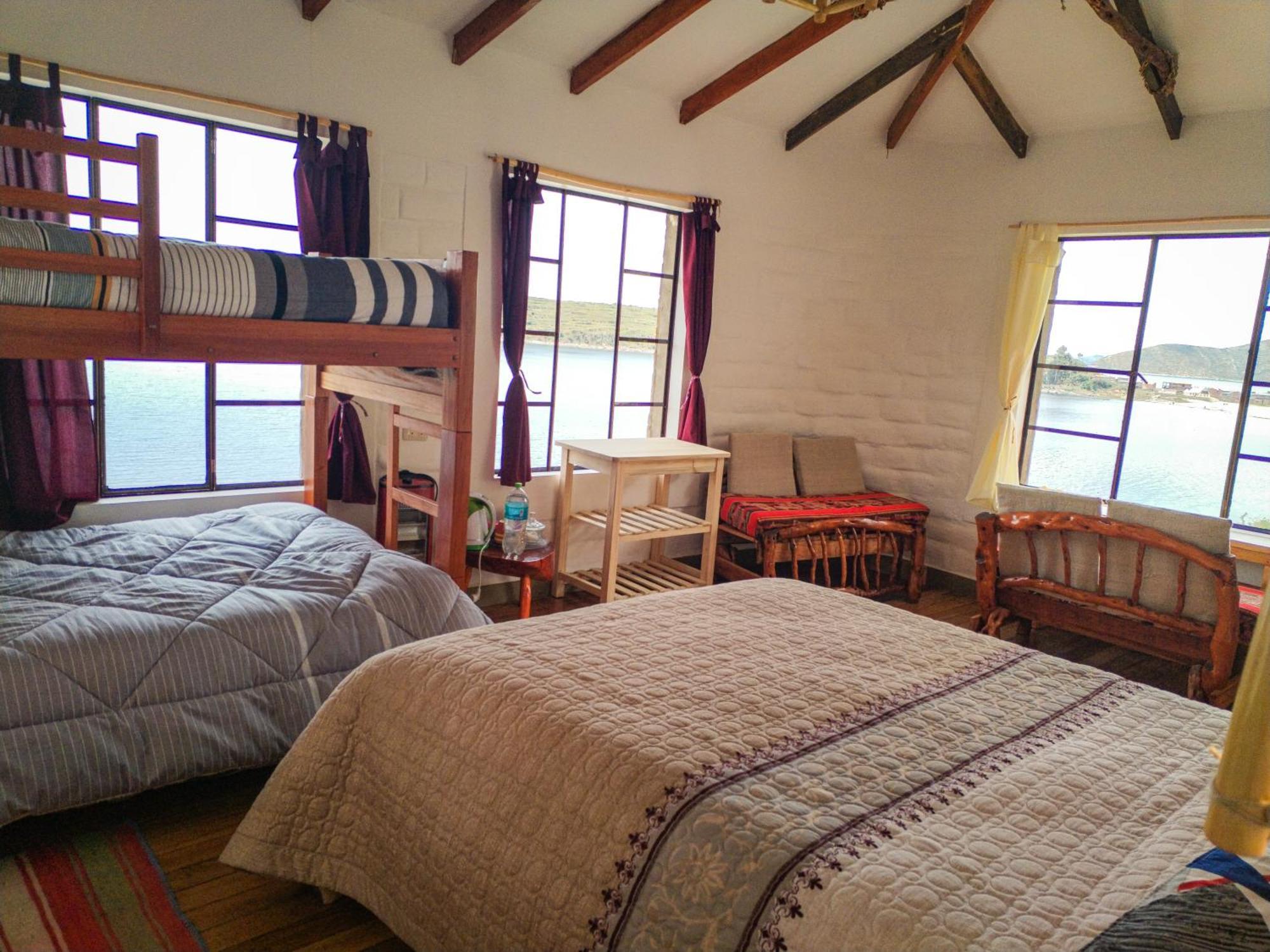 Ecolodge Inti Wata Comunidad Challapampa ภายนอก รูปภาพ