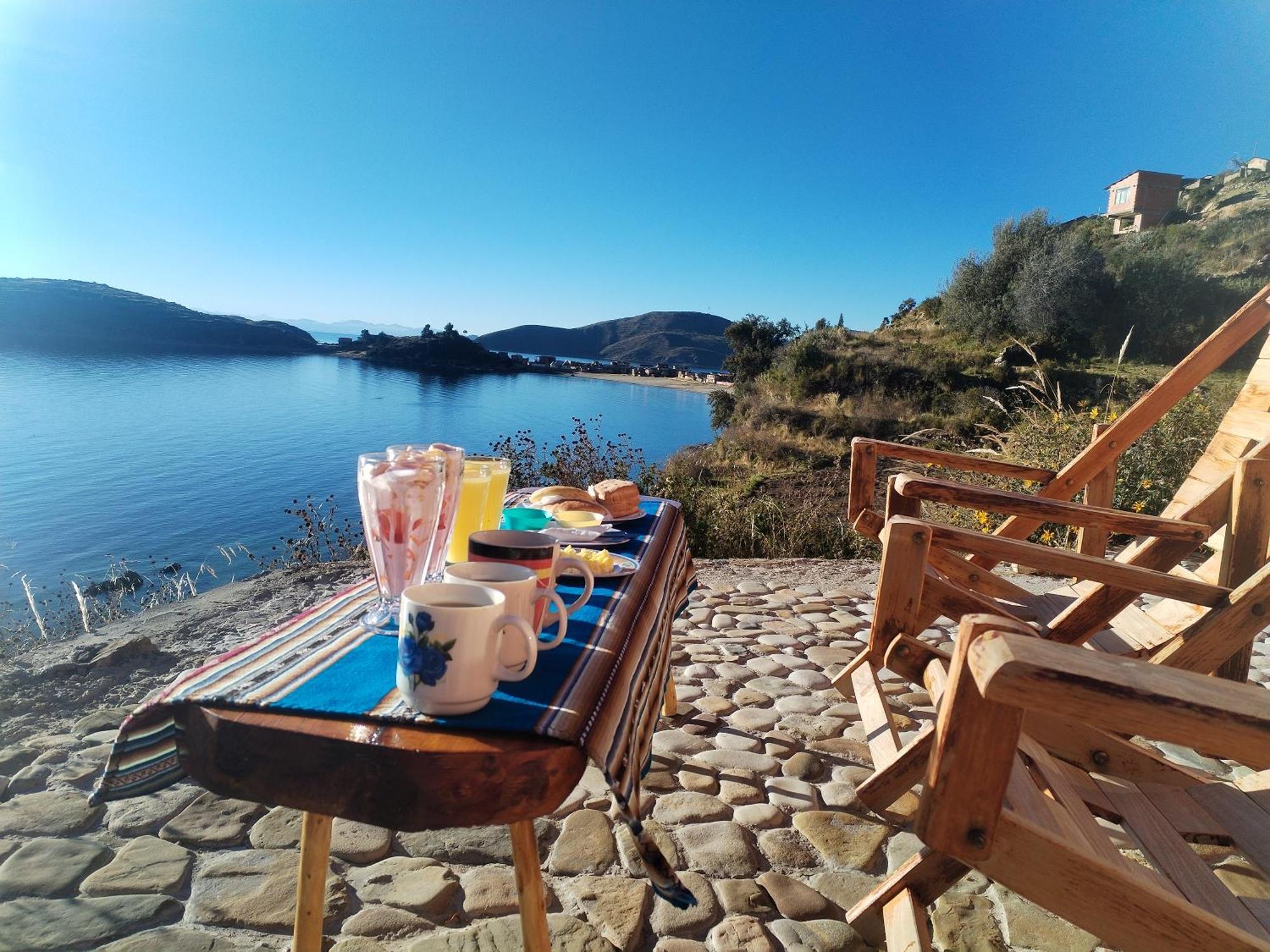 Ecolodge Inti Wata Comunidad Challapampa ภายนอก รูปภาพ